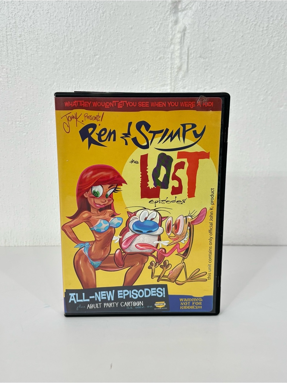 Ren & Stimpy: Lost Episodes DVD • 2-discs • Full Screen Dolby Animated • NR